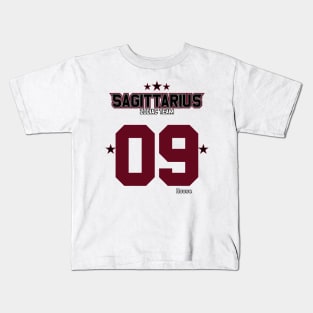 Zodiac Majesty Sport Sagittarius Team V2 Kids T-Shirt